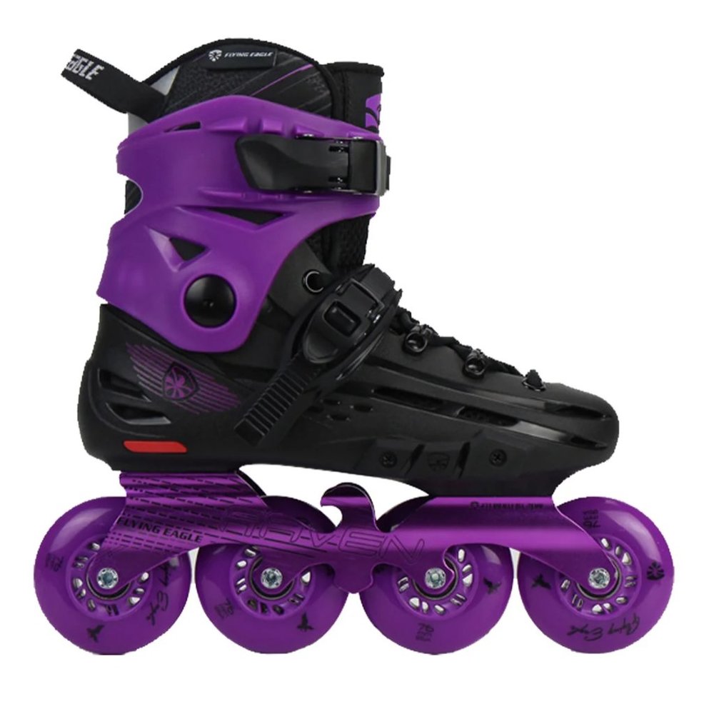 Inline Skates - Flying Eagle F4 Raven Rollerblades